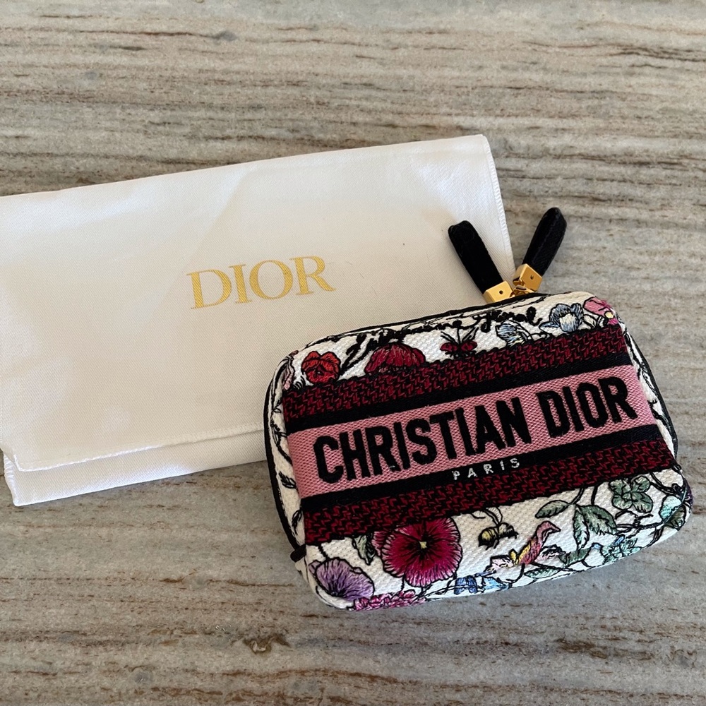 Dior cosmetic bag